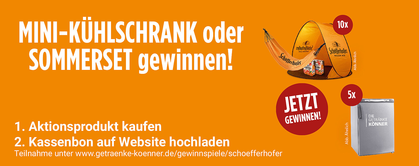 Jetzt teilnehmen & gewinnen! Schöfferhofer