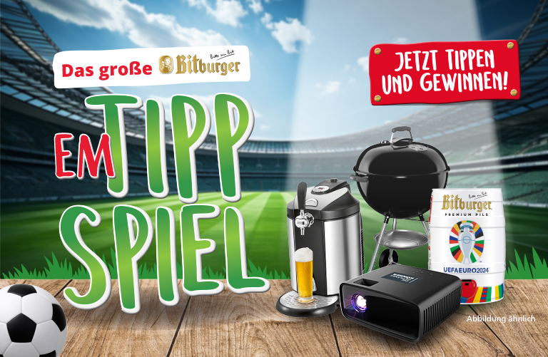 Bitburger-EM-Tippspiel 2024 | Jetzt tippen & gewinnen!