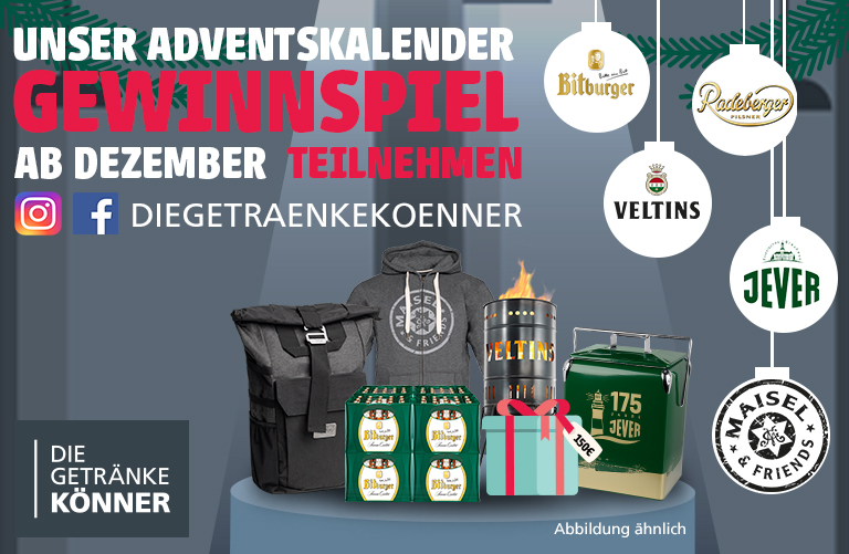 Unser Adventskalender - Folge uns jetzt auf Social Media, um nichts zu verpassen!